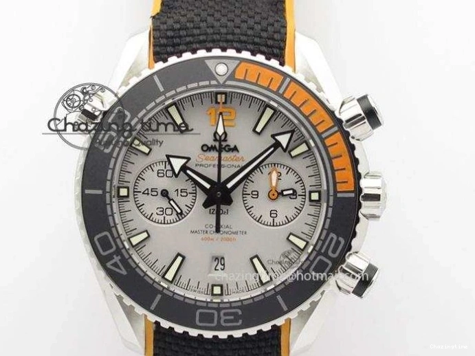 0126 Master Chronometer 45mm SS JHF Grey Dial On Nylon Strap A Neat 8249